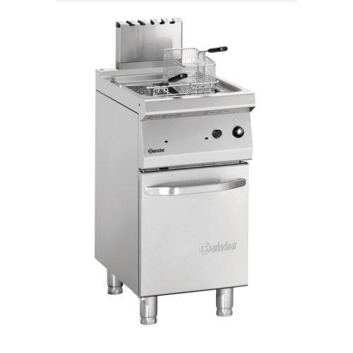  Bartscher Friteuse au gaz naturel 1x 23 litres | 40x70x85cm | 15 kW 