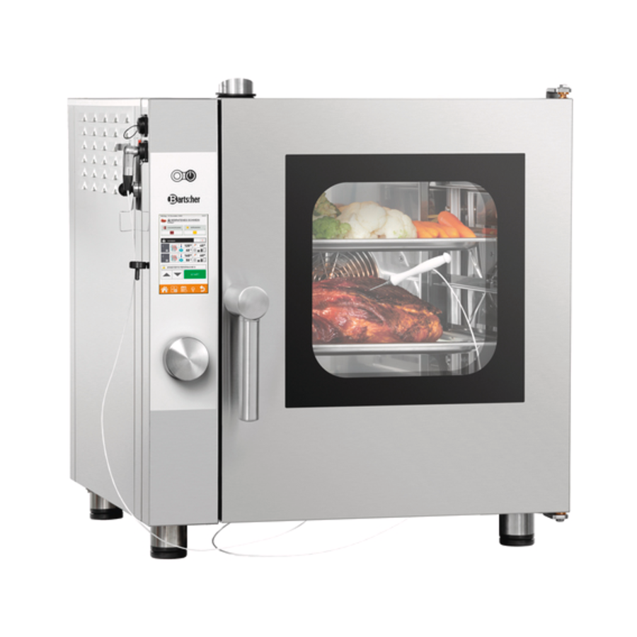 Cuiseur vapeur combiné Silversteam P-5230D | 5x 2/3 GN | 400 V