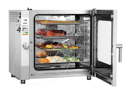  Bartscher Cuiseur vapeur combiné Silversteam P-7111DRS | 7x GN 1/1 | 400 V 