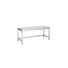 Combisteel Werktafel RVS Open Onderstel | 70cm  | 7 Formaten