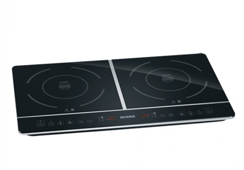  Severin Appareil de cuisson | 2 brûleurs | 59x35,5x4,8(H) cm | 3400 W 