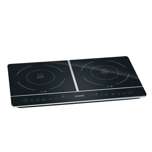  Severin Appareil de cuisson | 2 brûleurs | 59x35,5x4,8(H) cm | 3400 W 