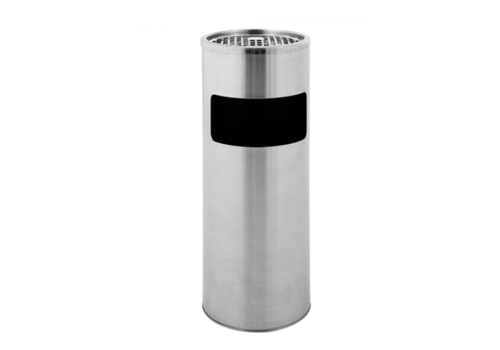  HorecaTraders Conteneur à déchets | 12,5 L | Acier inoxydable 