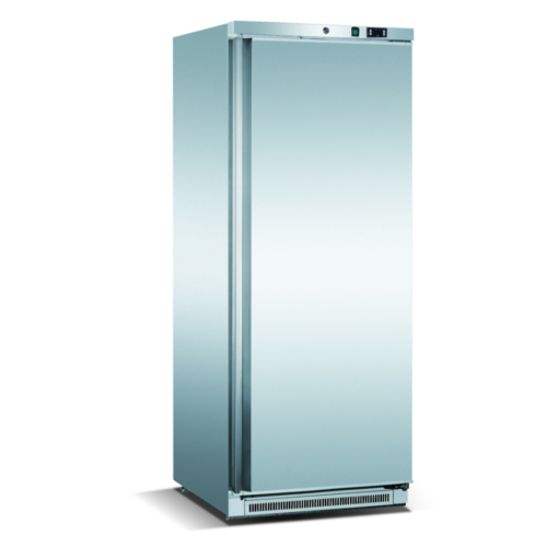  Exquisit réfrigérateur | acier inoxydable | 74x78x(h)190 cm | 497 L | Sans givre 