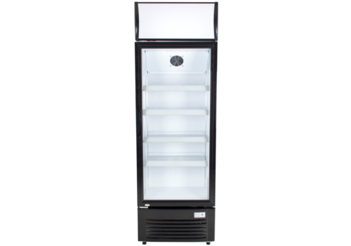  Exquisit Fridge | Black | 60x62x (h) 188 cm | 300 L | No Frost 