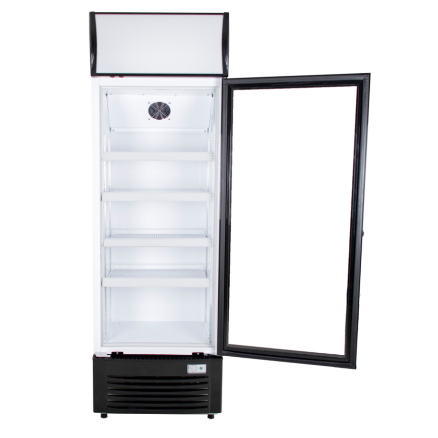 Fridge | Black | 60x62x (h) 188 cm | 300 L | No Frost