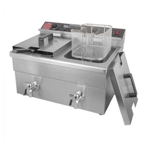  CaterChef  Friteuse | 2x8 L | 58x44x42(H) cm | 220V-3500W 