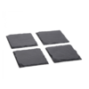 HorecaTraders Serviertablett | 10x10cm | Schiefer