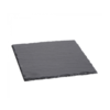 HorecaTraders Serviertablett | 20x20 cm | Schiefer