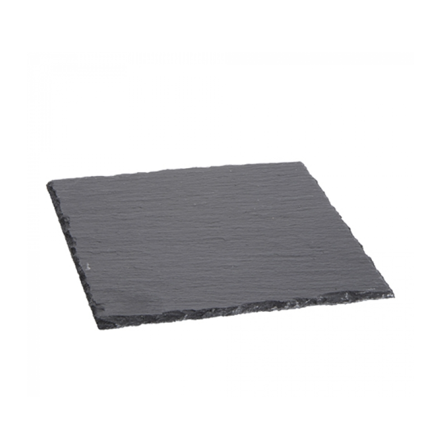 Natural Stone Serving Tray - Square - Slate - 25 x 25 cm