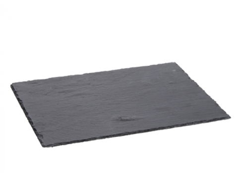  HorecaTraders Plateau de service | 30x20 cm | Ardoise 