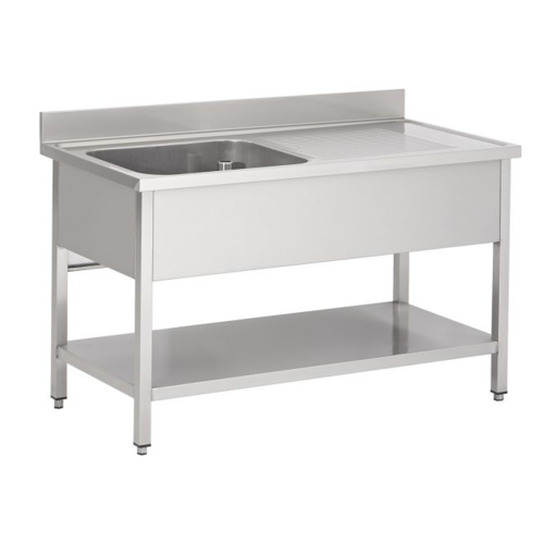  Combisteel Évier | 120x60x85 (H) cm | 2 variantes 