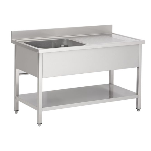  Combisteel Sink table | 120x60x85 (H)cm | 2 variants 