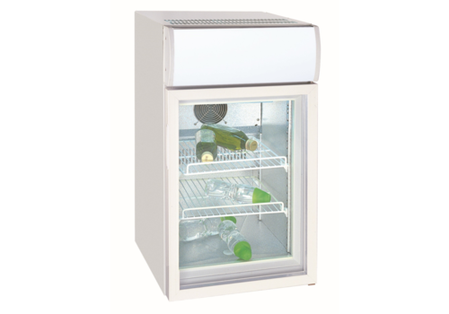  Exquisit Display Fridge | White | 50x46x (h) 78 cm | 50 l 