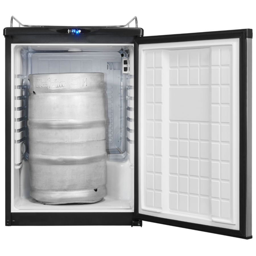 Refroidisseur de fût de bière | acier inoxydable | 62x61,5x89 cm | 163 L