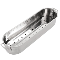 Fish pan | 50x15.5x10(H) cm | stainless steel