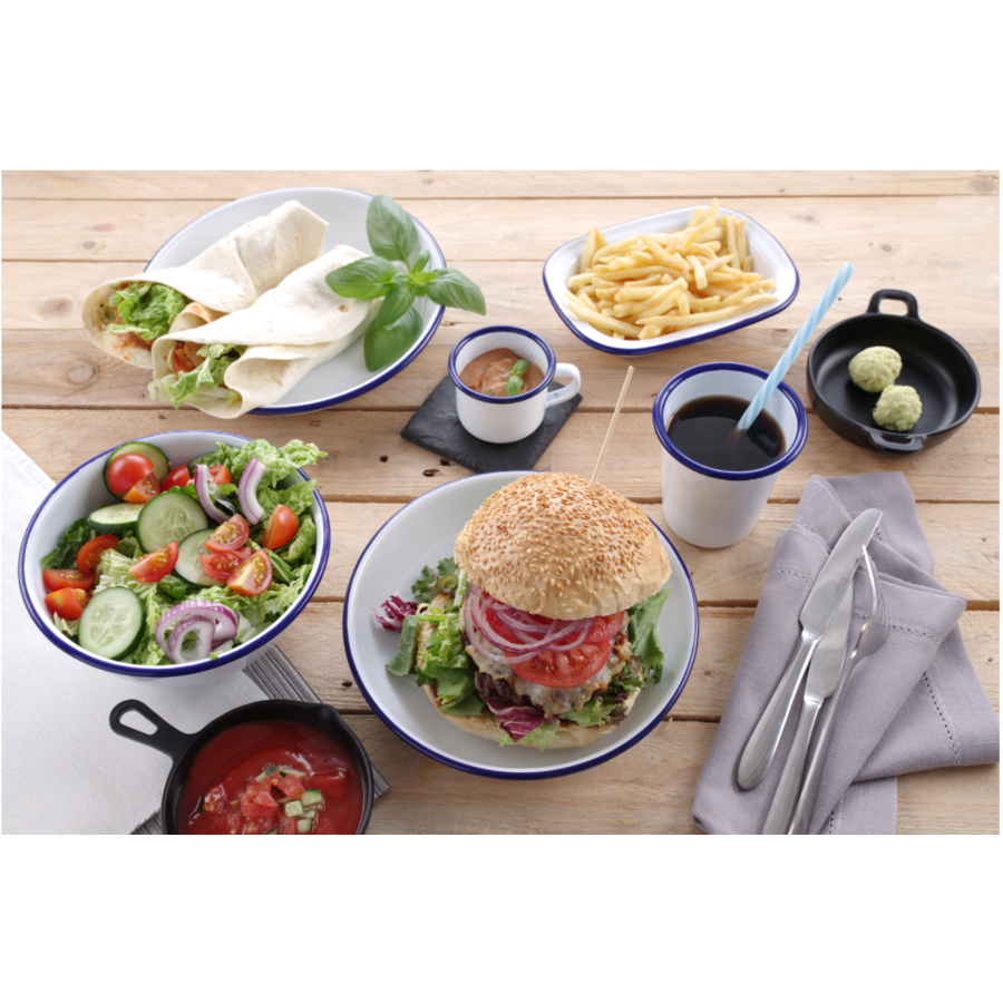 Assiette creuse | 4 tailles | Emballé par 6