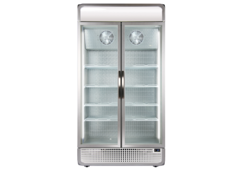  Husky Display freezer | White | 72x120x (h) 223 cm | 771L| No Frost 