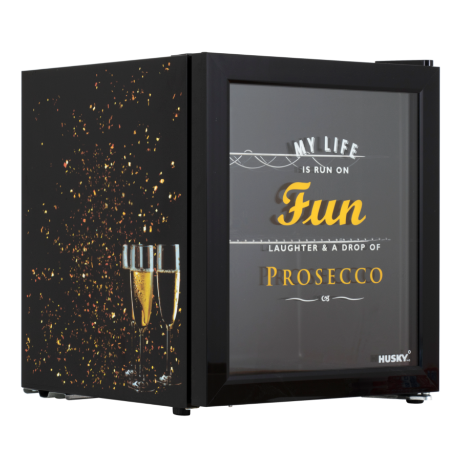 Mini Fridge | Black | 46x43x (h) 51 cm | 48 l