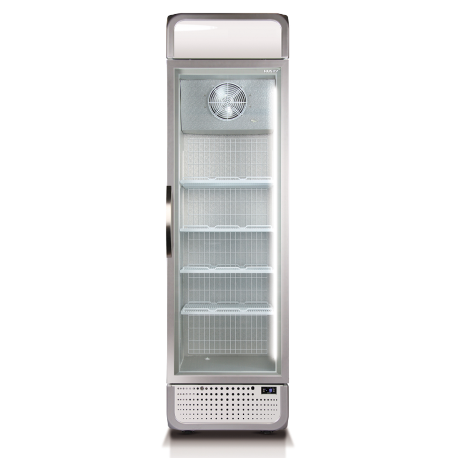 Display freezer | White | 72x65x (h) 219 cm | 378L | NoFrost