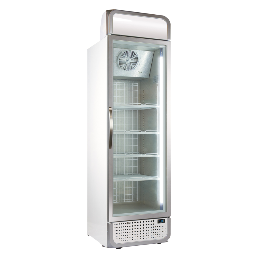 Display freezer | White | 72x65x (h) 219 cm | 378L | NoFrost