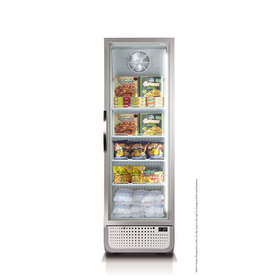 Display freezer | White | 72x65x (h) 199 cm | 378L | No Frost