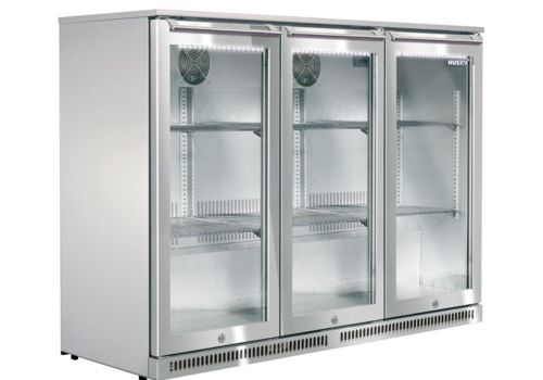  Husky Bar fridge | 3 Doors | 50x135x (h) 84 cm | 310 L | No Frost 