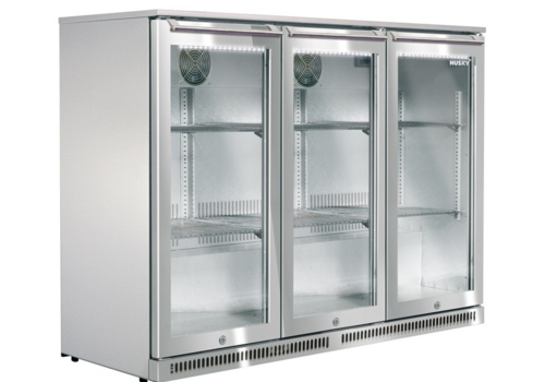  Husky Réfrigérateur bar | 3 portes | 50x135x(h)84 cm | 310 L | Sans givre 