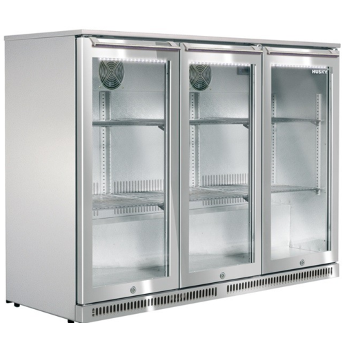  Husky Bar fridge | 3 Doors | 50x135x (h) 84 cm | 310 L | No Frost 