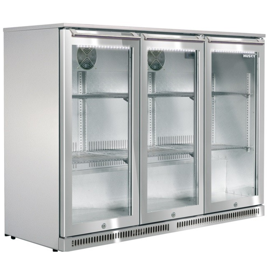 Réfrigérateur bar | 3 portes | 50x135x(h)84 cm | 310 L | Sans givre