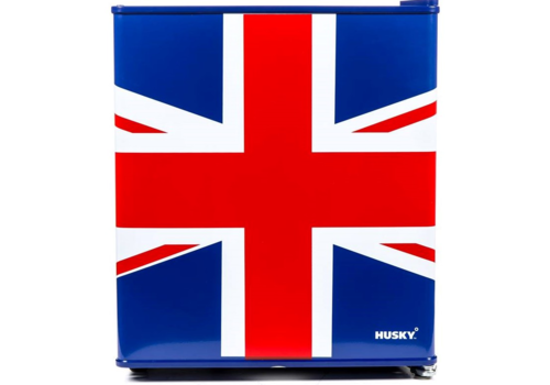 Husky Mini réfrigérateur | Bleu/Rouge | 46x43x(h)51 cm | 43 L 
