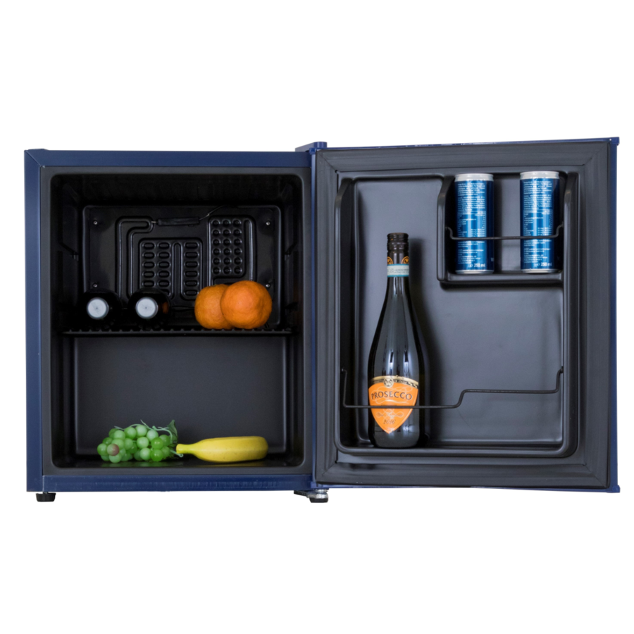 Mini Fridge | Blue/Red | 46x43x(h)51 cm | 43 L