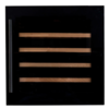 Wine cooler | Black | 54.5x54.5x(h)89 cm | 36 bottles