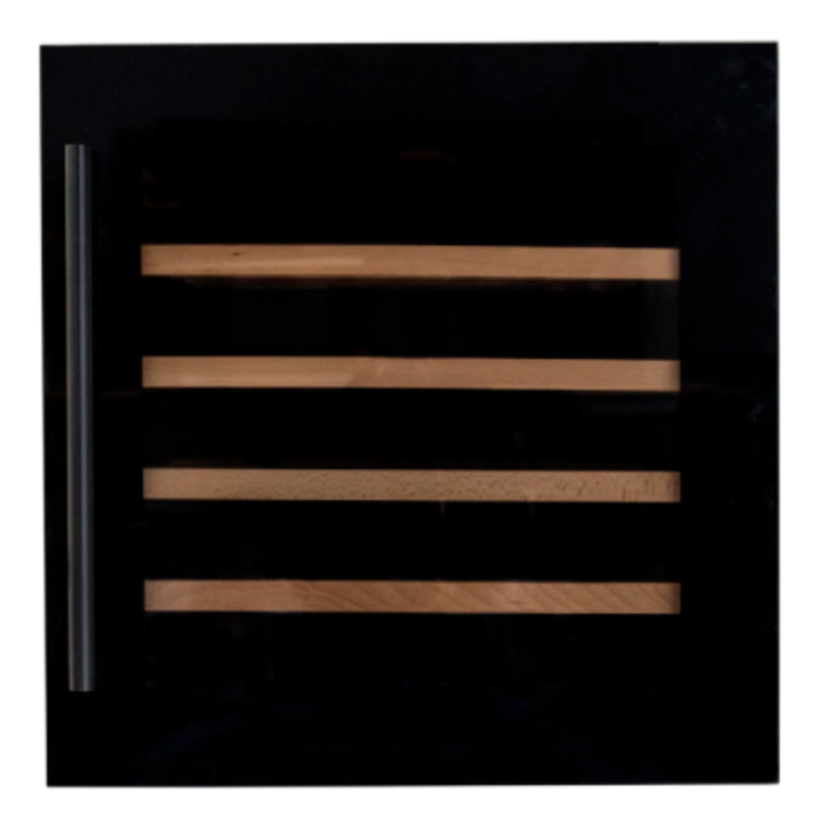 Refroidisseur à vin | Noir | 54,5x54,5x(h)89 cm | 36 bouteilles