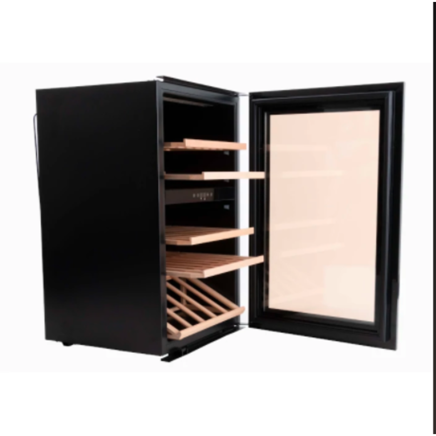 Wine cooler | Black | 2 temperature zones