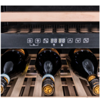 Cave à vin climatisée | 57x59,5x82,5 cm | 137 L | Deux zones de température