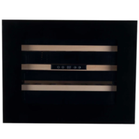 Cave à vin climatisée encastrable | Noir | 53x54x(h)46 cm
