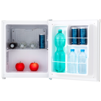 Mini-Kühlschrank mit 2 Ablagen | Weiß | 47x44x(h)52 cm | 40 Liter