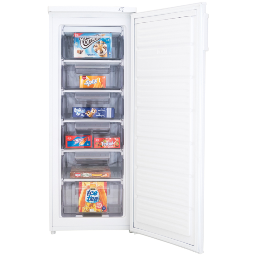 Freezer | White | 58x55x (h) 142 cm | 168 l