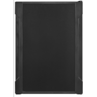 Mini réfrigérateur avec 3 étagères | Noir | 44x40x(h)56 cm | 36 L