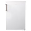 Exquisit Compact refrigerator with 3 shelves | White | 58x56x (h) 86 cm | 133 l
