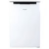Exquisit Compact fridge freezer | White | 58x55x (h) 85 cm | 116 l