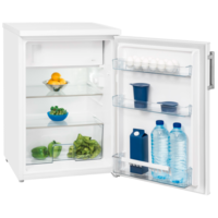 Kompaktkühlschrank mit Gefrierfach | Weiß | 58x56x(h)86 cm | 119 Liter