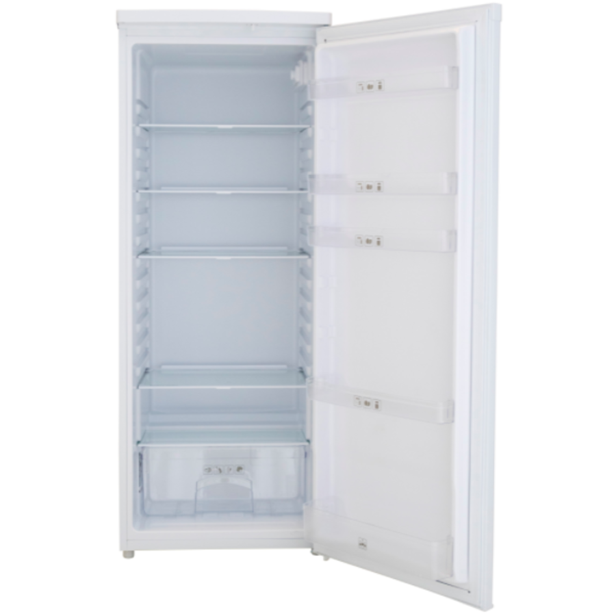 Refrigerator with 5 shelves | White | 58x55x(h)142 cm | 242L