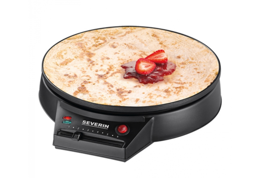  Severin Plaque de cuisson à crêpes | 30Øcm | 1000 watts 