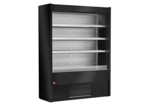  HorecaTraders Refrigerated wall unit | Black | 100x57x200 cm 