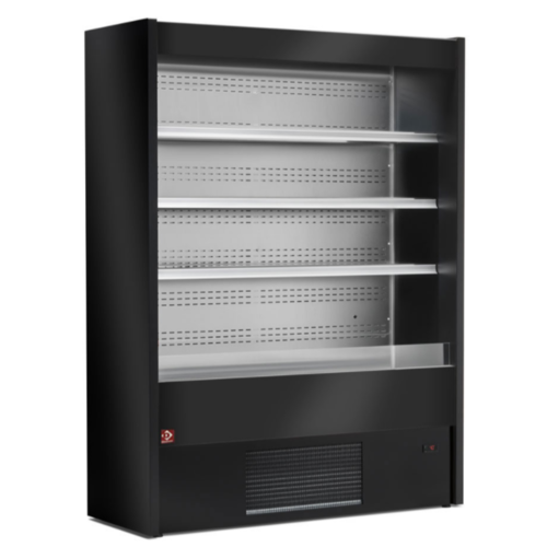  HorecaTraders Refrigerated wall unit | Black | 100x57x200 cm 