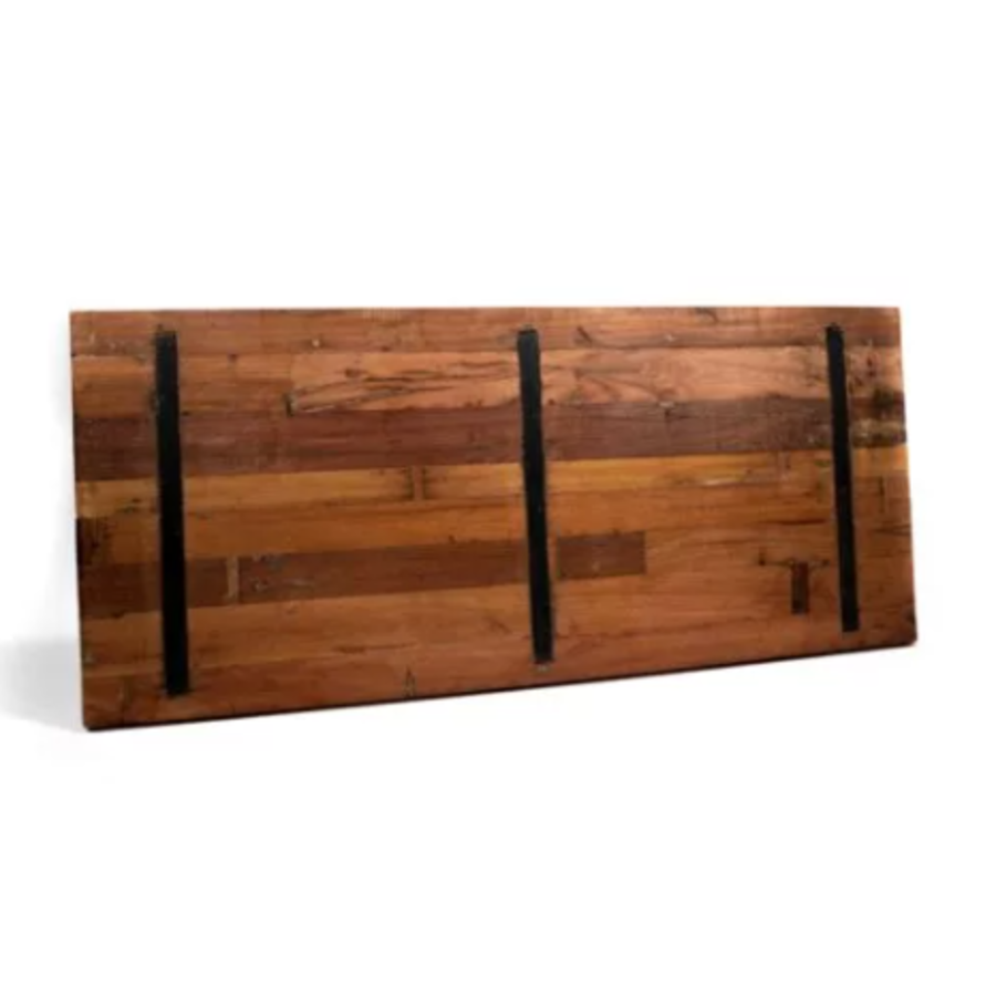 Table | Brown-black | Hardwood | Low | 220x80x76cm