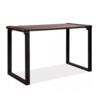 HorecaTraders Table | Brown-Black | Hardwood | High | 220x80x110cm