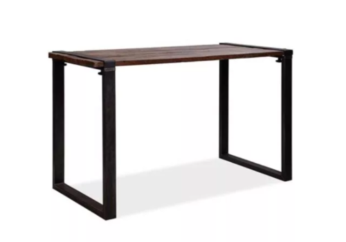  HorecaTraders tableau | Marron-Noir | Bois dur | Haut | 220x80x110cm 